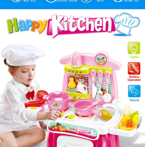 22Pcs Kitchen Toys Children Pretend Play Toys Baby Play Cutting Fruit Vegetables