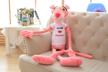 Load image into Gallery viewer, 1Pc 55 80Cm Kawaii Shin Leopard Pink Panther T-Shirt Plush Toy