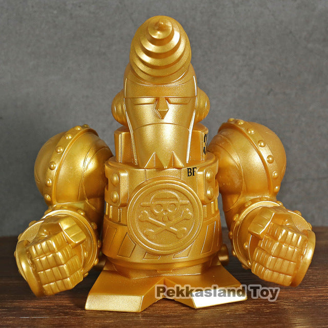 Anime One Piece Franky Piggy Bank Pvc Figure Collectible Model Toy