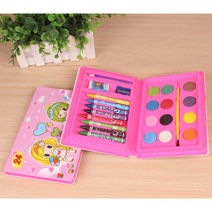 1 Set Kids Drawing Kit Creativity Watercolor Pencil