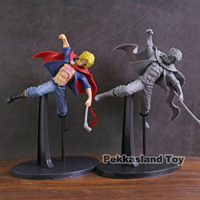 One Piece Sabo Colosseum Champion Pvc Collectible Model Toy - Combo 2 Statues