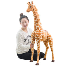 Load image into Gallery viewer, 1Pc 60Cm Cute Simulation Giraffe Plush Toy