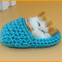 Load image into Gallery viewer, Mini Cute Simulation Sounding Shoe Kittens Cats - Combo 5 Colors