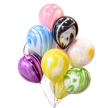 Load image into Gallery viewer, 10Pcs/Units  Wedding Decoration Balloons Agate Marble Balloon - Combo 5 Units