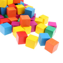 Load image into Gallery viewer, 100Pcs Wooden Building Blocks Stacking Game