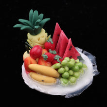 Load image into Gallery viewer, 1.12 Scale Dollhouse Furniture Fridge Food Miniature Doll House
