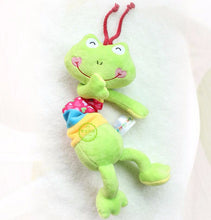 Load image into Gallery viewer, Baby Rattle Ring Bell Paper Toy Soft Plush Frog