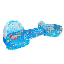 Load image into Gallery viewer, 3 In 1 Foldable Toy Game Tents Kids Children Tent With Ball Pool