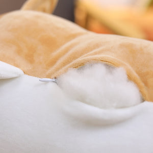 Cute Corgi Dog Plush Toy Stuffed Soft - Brown