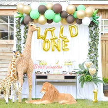 Load image into Gallery viewer, 16 Inch Wild One Foil Balloons Baby First 1St Birthday Balloons - Combo 5 Units
