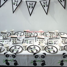 Load image into Gallery viewer, Dinosaur Mermaid Unicorn Party Paper Plates Pink - Combo 5 Units