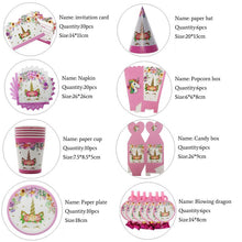 Load image into Gallery viewer, Unicorn Party Unicornio Happy Birthday Banner - Combo 5 Units