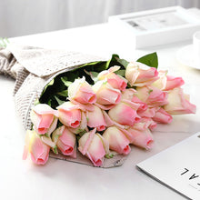 Load image into Gallery viewer, 11Pcs Lot Artificial Flowers Rose Bouquet Fake Flower Roses