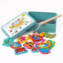 Load image into Gallery viewer, Fishing Game Set Marine Biological Congnition Magnetic Toys Set - Combo 5 Units