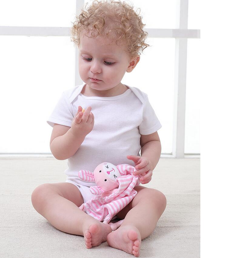 Baby Toys Scarf Handkerchief Animals Stripes Appease Towel Doll - Combo 5 Units