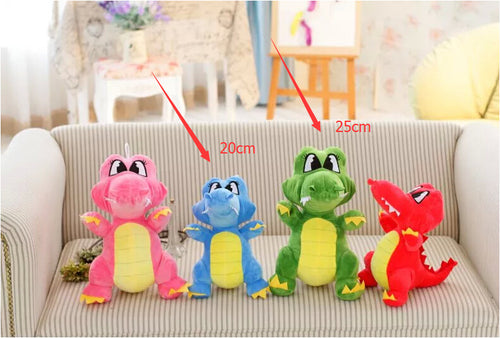 20Cm Mini Colorful Crocodile Little Dinosaur Plush Hand
