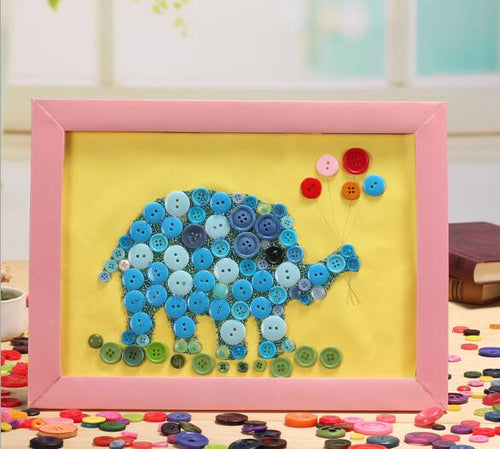 Beautifully Blue Baby Elephant Hand-Crafted