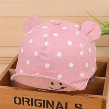Load image into Gallery viewer, Baby Hats Cute Infant Kids Bongrace Hat Peak Smiling Face - Combo 4 Units