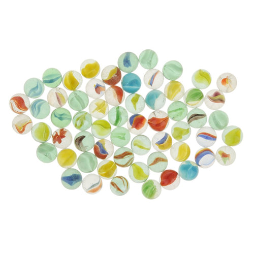 100Pcs 16Mm Clear Glass Balls Beads Pinball