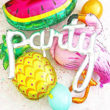 Load image into Gallery viewer, Flamingo Party Balloons Paper Plates Girl - Combo 5 Units