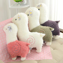 Load image into Gallery viewer, 4 Kinds Alpaca Plush Toy 25 Cm Dolls