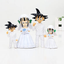 Load image into Gallery viewer, Dragon Ball Z Goku Chichi Wedding Pvc Action Figure Toys - Combo 2 Couples