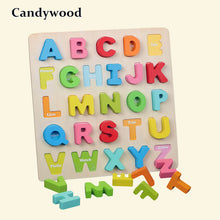 Load image into Gallery viewer, 30 - 30Cm Kids Wooden Toys Large Puzzle Alphabet 3D Digital