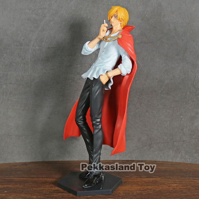 Anime One Piece Glitter & Brave Sanji Scale Pvc Figure Collectible Model Toy
