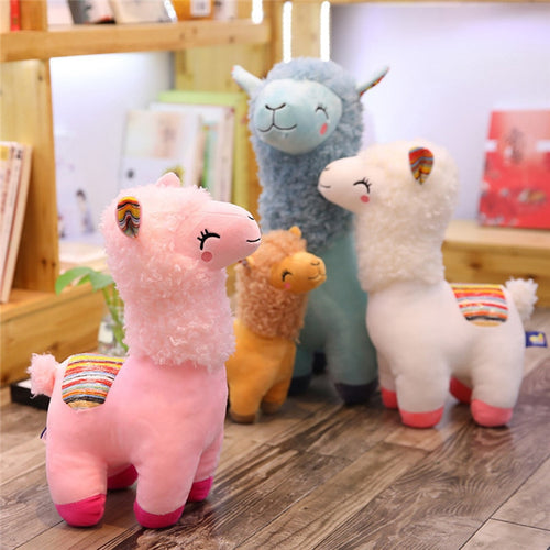 25 35 45Cm Blink Smile Alpaca Plush Toy Dolls