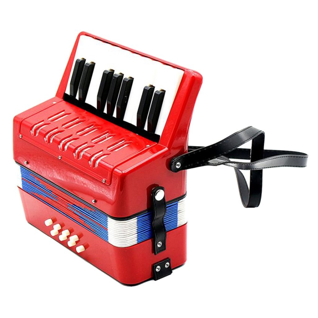 17 Keys 8 Bass Piano Accordion Musical Instrument