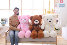 Load image into Gallery viewer, 105 Cm Big Size Soft Love Wearing Bear Plush Toys