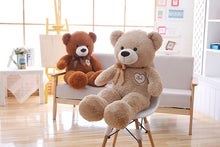 Load image into Gallery viewer, 110 Cm Soft Scarf Teddy Bear Plush Toys - Brown