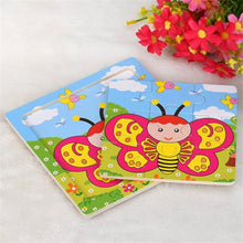 Load image into Gallery viewer, Wooden Animal Honeybee Jigsaw Toys - Combo 5 Units