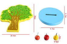 Load image into Gallery viewer, Beautiful Wooden Magnetic Fruit Wooden Tree