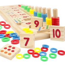 Load image into Gallery viewer, 1 Set Kids Baby Wooden Educational Montessori Math Digital Teaching Pair Matching