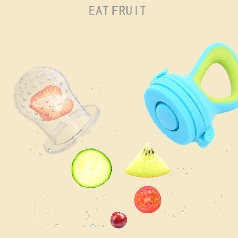 Silicone Baby Fresh Fruit Vegetable Pacifier Infant Nipple Kids - Combo 5 Units