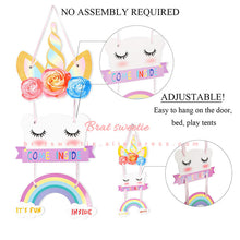Load image into Gallery viewer, Unicorn Party Unicornio 1St Baby Shower Happy Kids Girls Birthday Theme - Combo 5 Units