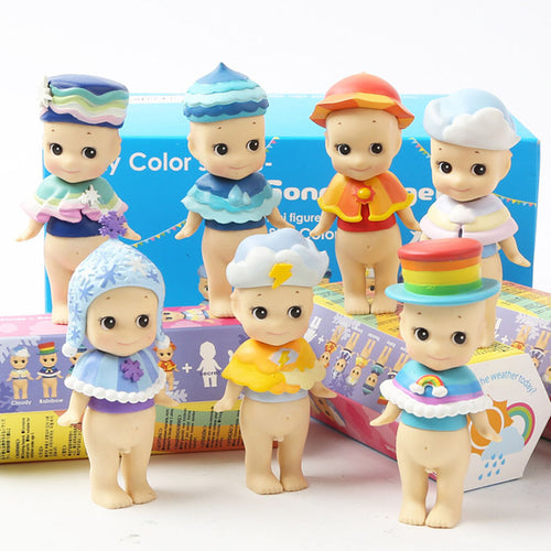 Sonny Angel Christmas Model Kewpie Action Figure Toy Collection - Combo 5Pcs