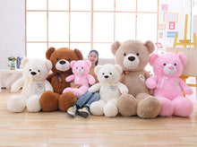 Load image into Gallery viewer, 105 Cm Big Size Soft Love Wearing Bear Plush Toys