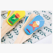 Load image into Gallery viewer, 1 Set Creative Children Animals Cartoon Long Vehicle Train Alphabet