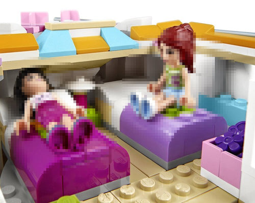 10172 Friends Series Girl Dolphin Cruiser Large Yacht Club