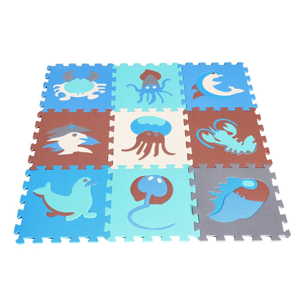 18Pcs Interlocking Puzzle Mat Baby Eva Foam Play Mat