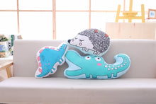 Load image into Gallery viewer, 1Pc Kawaii The Hedgehog Elephant Crocodile Giraffe Alpaca Dinosaur Plush Toy