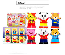 Load image into Gallery viewer, 1 Pcs Magnetic Puzzle Jigsaw Wooden Toys