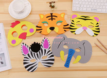 Load image into Gallery viewer, Funny Cartoon Zoo Jungle Party Animal Masks - Combo 5 Units