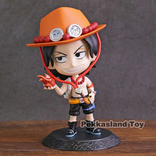 Load image into Gallery viewer, Anime One Piece Luffy Ace Marco Shanks Yasopp Benn Beckman Q Version Pvc Figures Toys - Combo 5Pcs