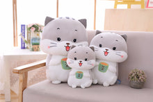 Load image into Gallery viewer, 25 35Cm Kawaii Tea Cat &amp; Mouse Plush Toys