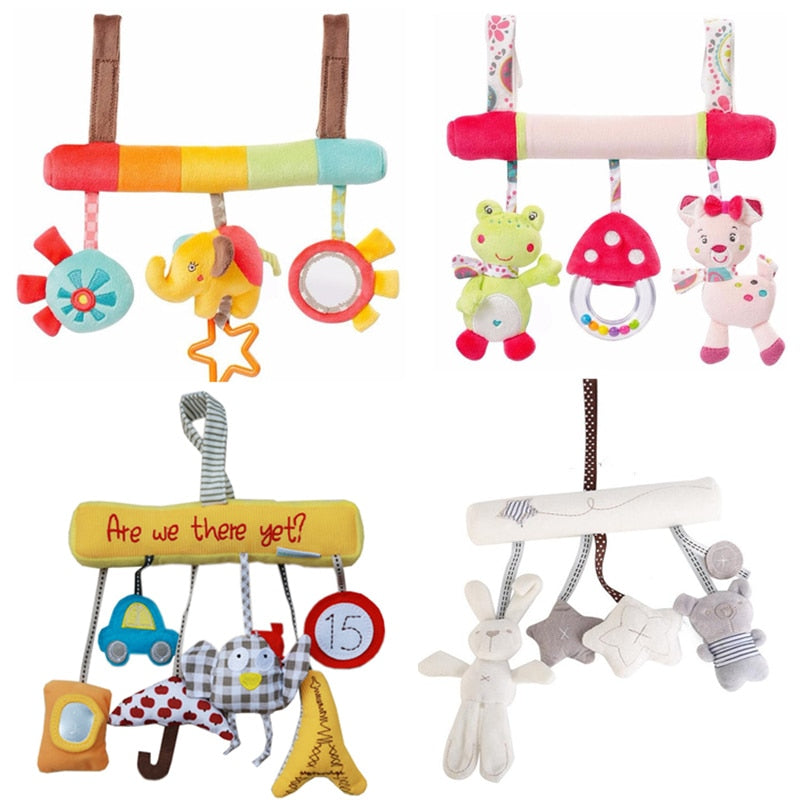 Baby Hanging Bed Safety Seat Frog Elephant Rabbit Bear Car Stroller Pram Cot - Combo 5 Units