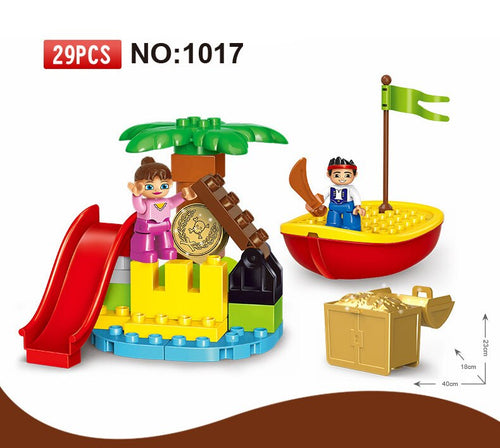 29Pcs Pirate Series The Jake And The Never Land Pirates Treasure Island