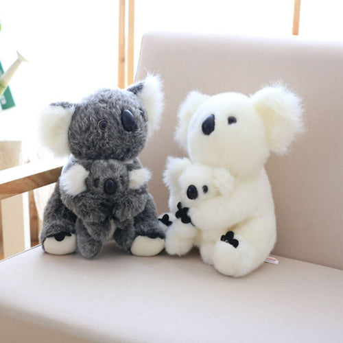 28 Cm Soft Simulation Mom And Baby Koala Plush Toy